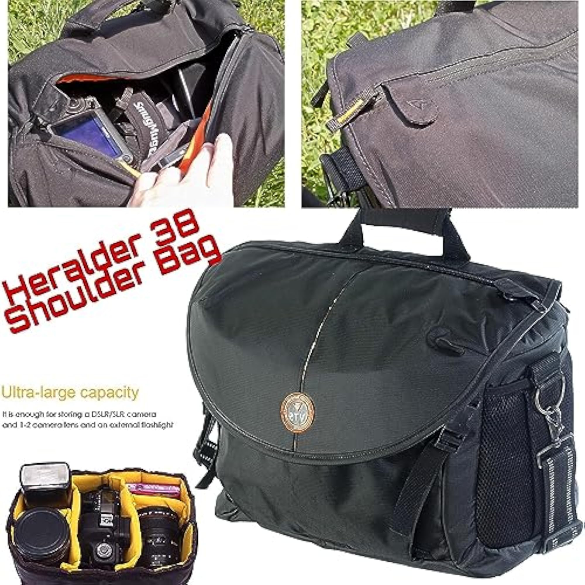 MVPRO DSLR Camera Backpack Bag Waterproof